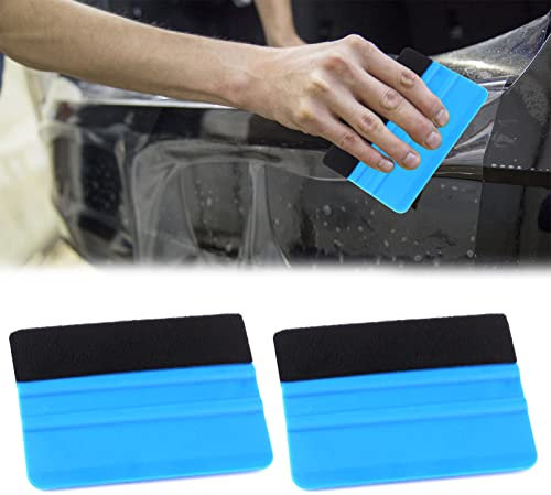 Spatola per Adesivi,Spatola Wrapping,Felt Scraper,Spatola per Pellicole Adesive,per Wrapping pellicola, pellicola per vetri, Pellicole protettive, pellicola vetri auto, Car wrapping, 2 Pezzi