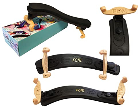 Schulterstütze Violine Geige, Gr. 3/4+4/4, verstellbar,ergonomisch, stabil, bequem