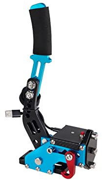 WWART Frein à Main réglable, Applicable à Les Jeux de Course SIM au Volant Frein à Main USB PS4/PS5 Uniquement Pris en Charge G29 T300, PC (Couleur : Blue)