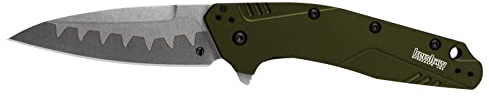 Kershaw Dividend Assisted Opening Knife Olive (3 Composite) 1812OLCB
