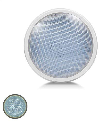 LED PAR56 poolbelysning poollampa 12 V AC IP68 för din pool eller pool i vitt eller varmt vitt i olika effektnivåer ersätter upp till 300 W halogen plats (kall vit, 70 W)