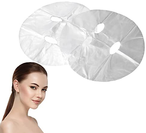 100pcs Usa e Getta Pellicola di Plastica Maschera per il Viso Carta Fai da Te Bellezza Cura della Pelle Maschera per il Viso Maschera per il Viso Maschera per il Viso Foglio di Carta Cura della Pelle