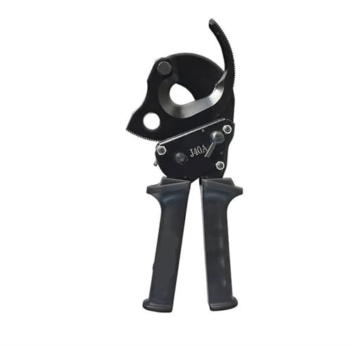 Cortador de cables con trinquete de acero Herramienta de corte manual con trinquete de hasta 300 mm² Tijeras de cable con trinquete Tijeras de alambre for engranajes Herramientas Herramienta Cortacabl