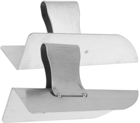 TEHAUX 2pezzi Cazzuola Angolare Per Interni Ed Esterni Utensile Per Cartongesso Angolare Utensile Per Esterno Cazzuola Per Finitura Costruzione in Acciaio Inossidabile
