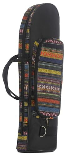 HANABASS Borsa per Tromba Oxford Resistente e Portatile Doppia Funzione di Protezione per Trasporto di Strumenti Musicali a Colore Casuale