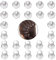 24 Stück Spiral-Haarnadeln, Braut-Haarnadeln Mit Kristall-Strasssteine, Swirl Und Perlen - Hochzeit Haarschmuck für Frauen, Mädchen, Brautparty (2 Stile)