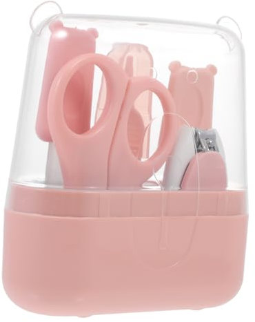 ibasenice 3 Sätze Nagelscheren-Set Elektrischer Nagelschneider für Babys Elektrowerkzeuge elektrische Nagelfeile Baby-Pediküre-Set Nagelknipser für Kleinkinder Karikatur einstellen