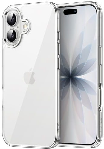 JETech Funda para iPhone 17 6,3 Pulgadas, Carcasa Anti-Amarillo Antigolpes, Anti-Arañazos Respaldo Transparente (Transparente)