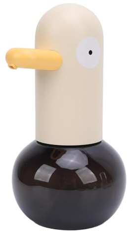 Dispensador automático de jabón de Espuma de Pato Lindo, Dispensador de jabón de Mano sin Tacto para niños, Dispensador de jabón eléctrico Recargable para Cocina de baño, Espuma rápida de 0.25s