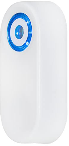 Power Gear Decoy Security Camera, Battery Operated, Flashing Blue LED Light, Easy to Install, Fake Surveillance, Home Protection, Indoor or Outdoor Security, White, 61867