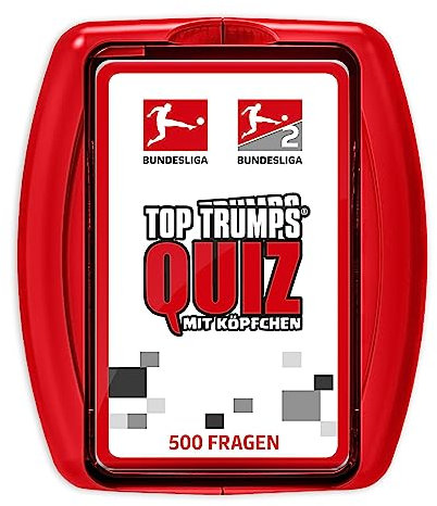 Winning Moves - TOP TRUMPS QUIZ - Bundesliga Edition - Fußball-Quiz - Alter 6+ - Deutsch