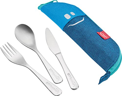 Maped PICNIK - Reise-Besteck-Set CONCEPT KIDS, 3-tlg. -blau