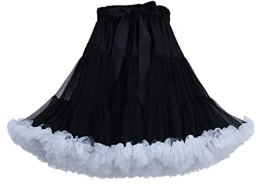 PhilaeEC Frauen T¨¹ll Petticoat Tutu Party Multi-Layer Puffy Cosplay Rock