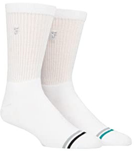 Farah Mens Bamboo Leisure Socks Pack of 2 White 6-11