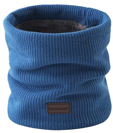 Onvavient Sjal herr vinter, vinter halsslang skidåkning, tubhalsduk halsduk halsvärmare ansiktshalsduk fleece loop halsduk män kvinnor, varm tjock tubhalsduk halsvärmare sport motorcykel cykel