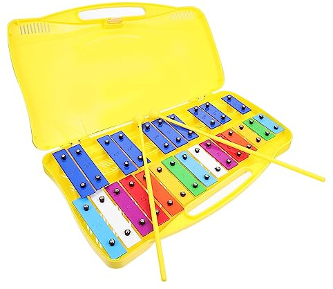 Generic 25 Note Colorful Metallophone Percussion Musical for Educational Xylophone Instrument for Music Learning and Play