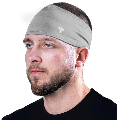 Gymreapers Workout Headbands for Men & Women-Comfortable Sweat Absorbing Band to Keep Hair Back During Running Sports Gym Cycling and Outdoor Activities