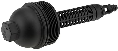 Partsline Couvercle filtre à huile compatible avec E46 E90 E60 E61 E70 E83 E71 330d 530d 535d 635d X3 X5 X6 (2000–2013) équivalent à 11 42 7 789 323, 11427789323