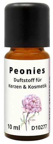 Pfingstrose 10ml Duft Öl für Kerzen, Kosmetik, Seifenherstellung