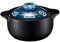 YLME Ceramic Casserole Hand-Painted Ceramic Casserole Pot, Household Kitchen High-Temperature Resistant Clay Soup Pot, Ideal for Claypot Rice, Slow Cooking, and Braising,A,4L
