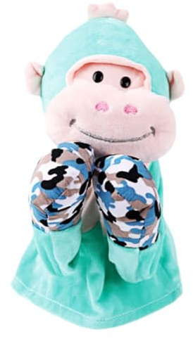 Títeres de Mano, títeres de Mano de Animales - Animal Hand Puppet con Sonidos y acción de Boxeo | Juego de Roles de narración de narraciones de Peluche de muñecas rellenas para niñas para niños