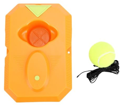 Generic Tennistränare Rebound Ball Set Trainer Self Rebound Tennisträningsutrustning Förtjockad Nylonrep Verktygsfri Montering Stabil Bas för Olika Banor