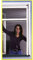 Rhino Screen Insektenschutz Rollo 160x160cm Braun Fliegengitter Fenster Netz