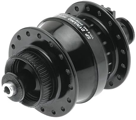 Shutter Precision (SP) Ultra Small Dynamo Hub PL-8 BK 28H S43HUB00701 Black 28H