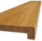 Holz-Projekt-Summer Fensterbank Eiche Massivholz Treppenstufe Renovierungsstufe Trittstufe Maßanfertigung (30 x 160cm, Oberfläche geölt)