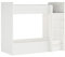 Shiito | Modelo Chelsea - Litera Doble + Escalera | Blanco Veteado y Pino - 198.4 cm (Largo) x 98 cm (Ancho) x 72 cm (Alto) | Primera Calidad y Alta Resistencia