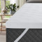 Autsel Matratze 160x200cm Topper Memory Foam Matratzen Topper 7,5cm Höhe Matratzentopper rutschfeste Unterseite für Matratzen und Boxspringbett Weiß