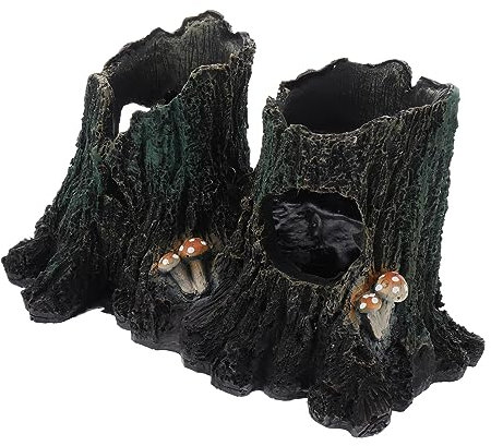INOOMP Reptilien Versteck Höhle Für Gecko Und Schildkröten Mehrschichtige Klettermöglichkeit Für Terrarien Und Tiergeschäfte Dekorativ Und Sicher Für Ihre Tiere