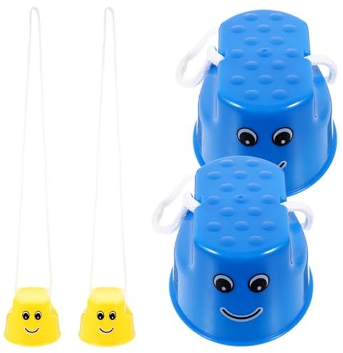 TOYANDONA 2 Kinderstelzen Zum Balance-training Stelzenspielzeug Mit Massagepunkten Und -design Für Outdoor- Spielplatz Kindergarten