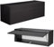 PLATAN ROOM Hängeschrank Schrank 60 cm 80 xm 100 cm Küchen-Klapphängeschrank für Bad, Flur, Wohnzimmer Wandschrank (Schwarz matt, 100 x 35 x 35)