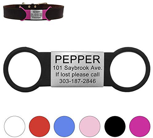 LaReine Hundemarke / Hundemarke mit Gravur für Hunde und Katzen für Kleine und Mittelgroße Hunderassen, Personalisierbar