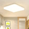 30cm LED Deckenleuchte Schlafzimmer, 48W Deckenlampe Badezimmer, Ceiling Light Quadratisch Helle Zimmerlampe, Leuchten Warmweiß 4320 Lumen, Room Deckenbeleuchtung, für Keller, Kitchen und Abstellraum