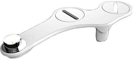 LIUXIUER Baño Inodoro Bidet Accesorio Autolimpiante Boquilla única Rociador de Agua fría Bidé mecánico no eléctrico con presión de Agua Ajustable Higiene Personal Lavado de Mujeres