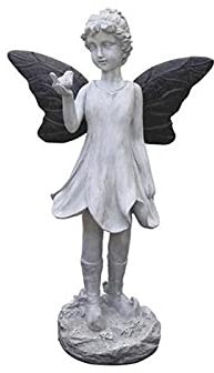 XXXXW Gartenstatuen Gartengel Skulptur Ornamente Garten Garten- Simulation Figur Statue Dekorieren Dekoration, Gebraucht für Rasenbalkon Terrasse Road Decor Dekorative Gartenskulptur
