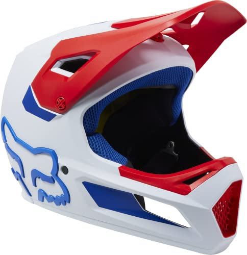 Fox Racing Youth Rampage Mountainbike-Helm, CESHYN White, Größe S