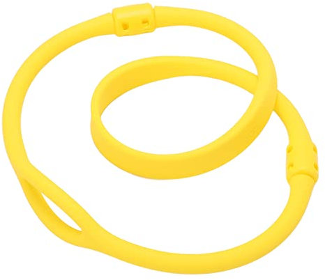 BigKing Atemreglerhalter aus Kuba, Atemregler-Halskette aus Silikon, Tauchregler-Halskettenhalter, Tauchzubehör, Gelb(72CM)