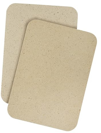Papermane Juego de Tarjetas en Blanco DIN A5 con Esquinas Redondas para Manualidades y Bricolaje, 300 g/m², cartón fotográfico, Papel Kraft, Papel de Hierba (Papel de Hierba, 300 g/m², 50 Tarjetas)