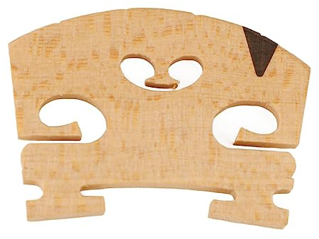 Puente para violín, madera de arce 4/4 Puente para violín pequeño Puente de arce para violín Piezas exquisitas para violín 4/4 Piezas de repuesto para violín