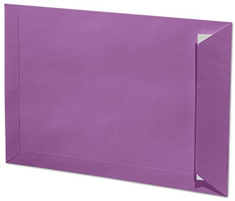 ARTOZ 25x DIN C4 Umschläge mit Haftklebung - ungefüttert 324 x 229 mm Holunder (Lila) Briefumschläge ohne Fenster - Serie 1001