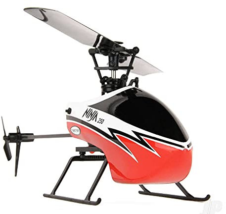 Twister Ninja 250 RC Helicopter w/Pilot Assist+Stabilisation+Altitude Hold - Red