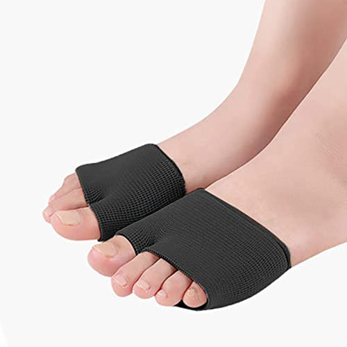 3 st svart boll av fotgel kuddar framfot metatarsal hård hud för fotgubbe framfot murbruk neuroma blåsor förhårdnader stöder metatarsalgi smärtlindring-L