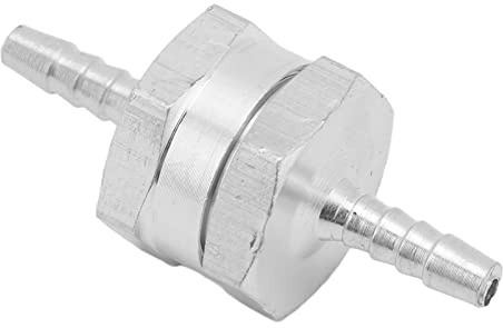Clapet Anti-retour à Sens Unique, Clapet Anti-retour à Sens Unique en Alliage D'aluminium Universel pour Carburant Essence Huile Essence Eau(4mm)