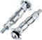 fiXte® Pack of 20 M5 x 37mm Heavy Duty Metal Plasterboard Cavity Wall Fixings Anchors Plugs
