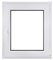 ECOPROF Kellerfenster | Langlebiges Kunststoff-Fenster | Maße 70x80 cm (700x800 mm) | Dreh-Kipp Fenster DIN Rechts | Farbe: Weiss | 70mm Profil