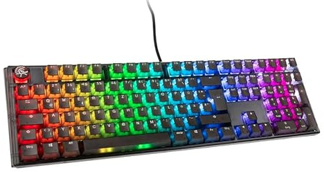 DUCKY One 3 Aura Black Gaming Tastatur, RGB LED - MX-Brown
