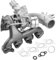VEVOR Turbocompressore Compatibile con Kit Guarnizioni, Turbocompressore di Ricambio per Motore Auto con Chevy Chevrolet Cruze 2011-2019 1,4 T 781504-5001S 781504-0005 55565353 781504-0001 860156